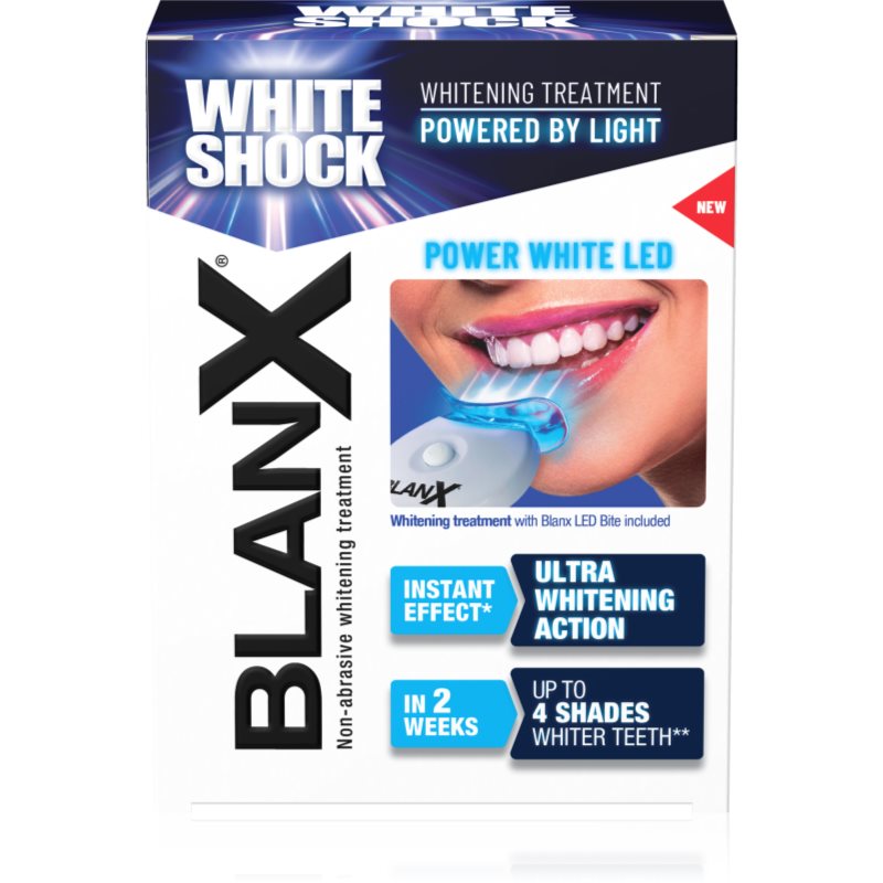 BlanX White Shock Power White fogfehérítő szett a fogakra-Eredeti