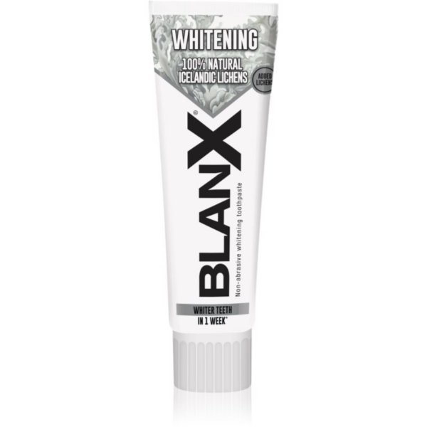 BlanX Whitening fogkrém a fogzománc gyengéd fehérítésére és védelmére 75 ml-Ár