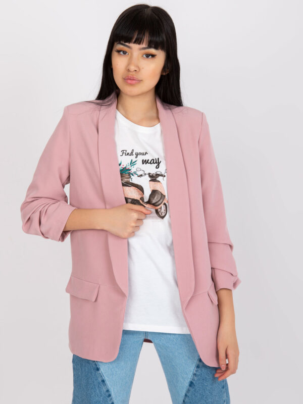 Blazer-DHJ-MA-7684.15P-Grey-Pink