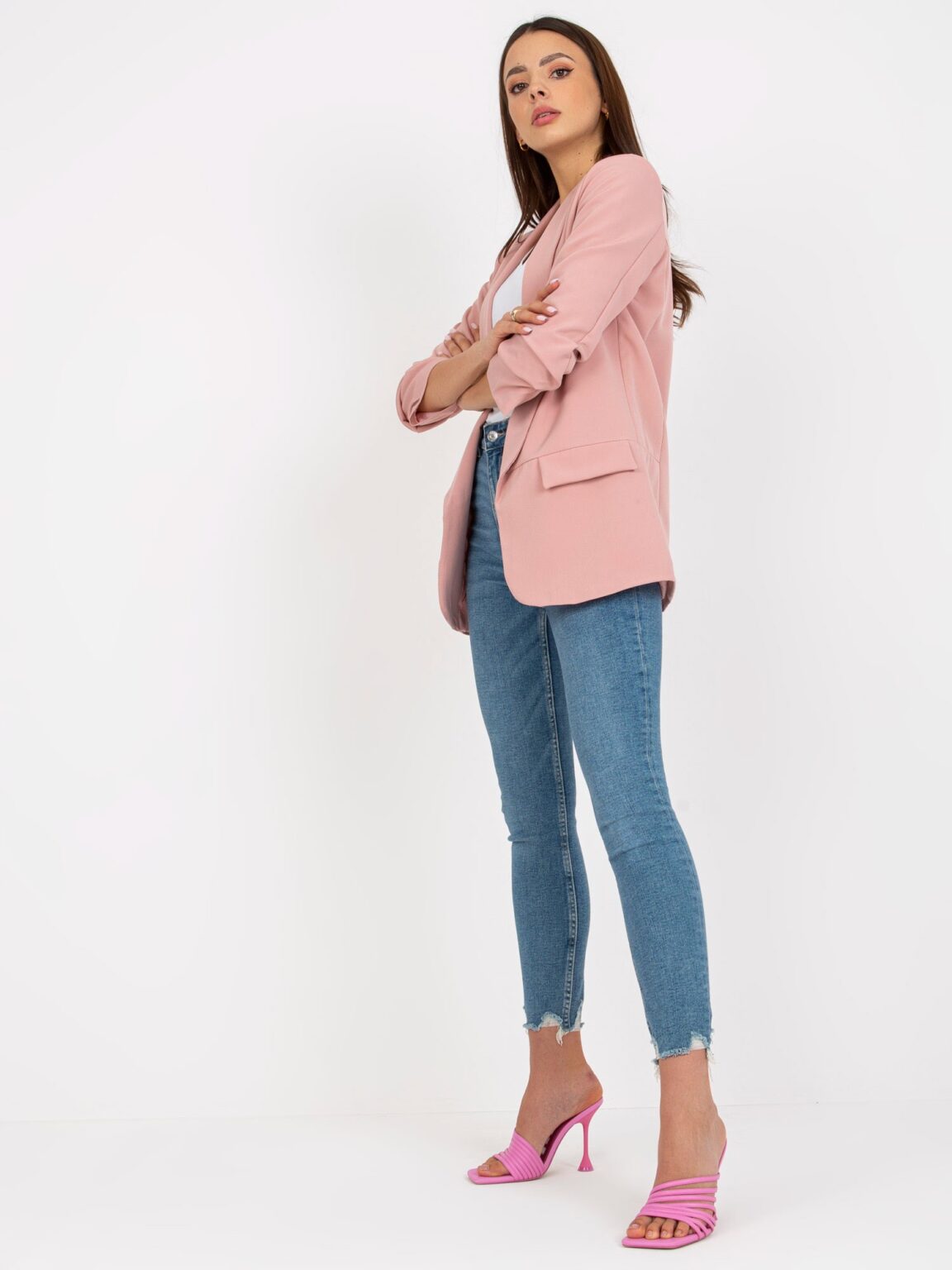 Blazer-DHJ-MA-7684.15P-Peach