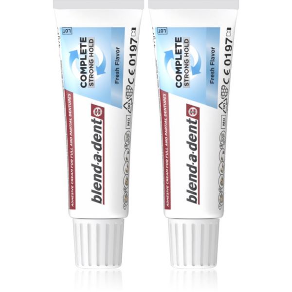Blend-a-dent Extra Strong Original műfogsorrögzítő krém 2x47 g-Ár