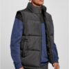 Block Puffer Vest Black/Black