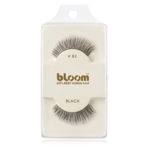 Bloom Natural ragasztható műszempilla természetes hajból No. 82 (Black) 1 cm-Eredeti