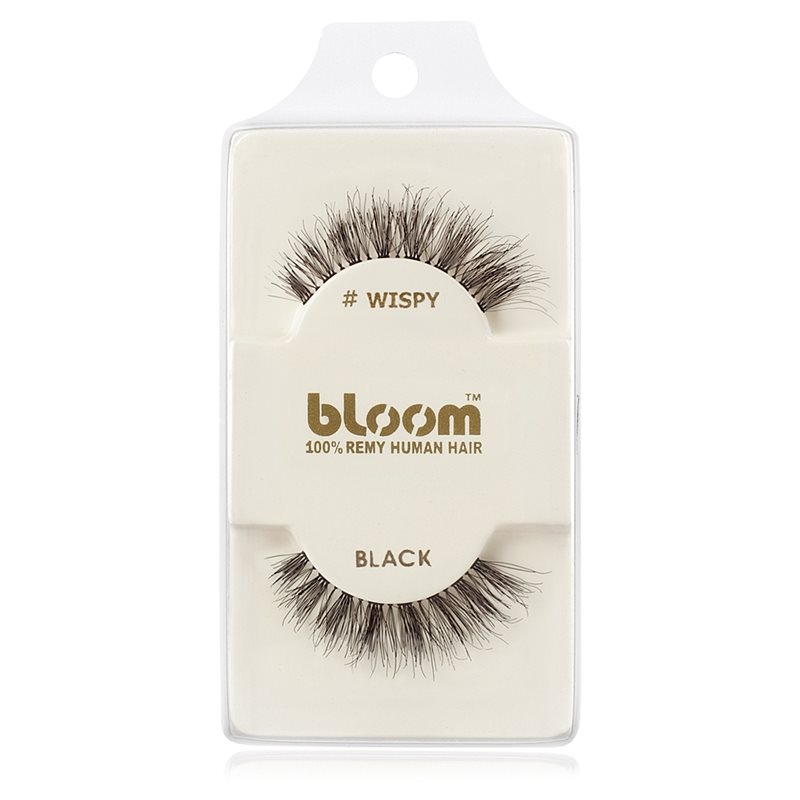 Bloom Natural ragasztható műszempilla természetes hajból (Wispy
