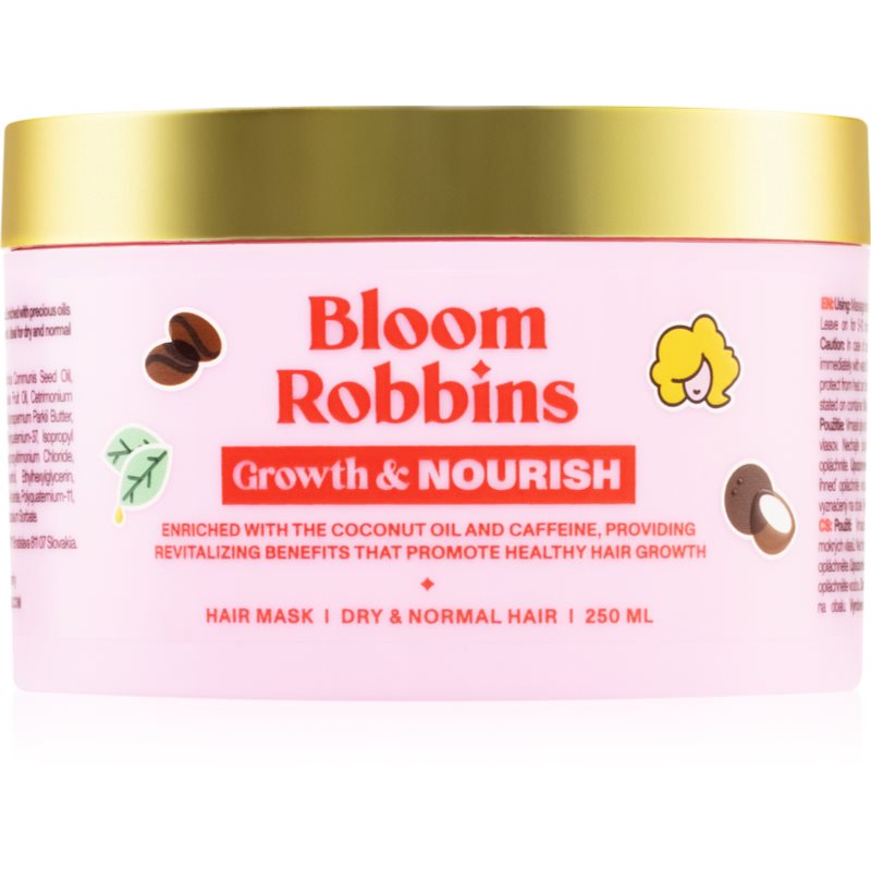 Bloom Robbins Growth & Nourish tápláló hajmaszk minden hajtípusra 250 ml-Ár