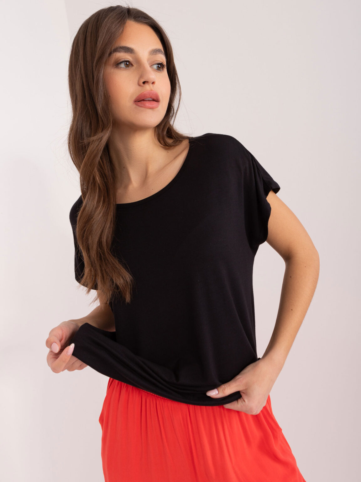 Blouse-D12100R02646A-black