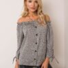 Blouse-D52211W10987B-black-white