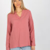 Blouse-D73761M11081A-dark pink