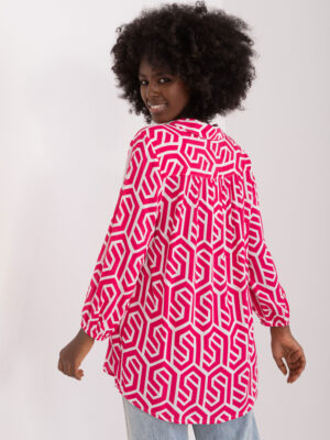 Blouse-D73771Z11162A-fuchsia