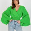 Blouse-DHJ-BZ-16503.30X-light green