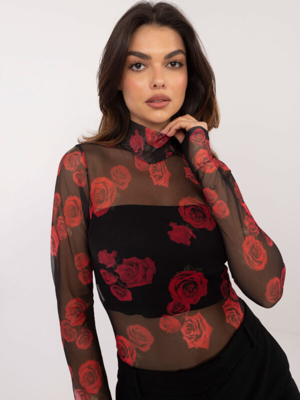 Blouse-DHJ-BZ-18275-2.61-black-red