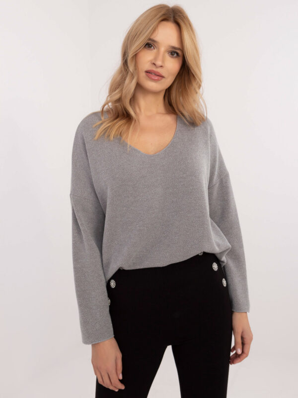 Blouse-DHJ-BZ-19238.26-gray