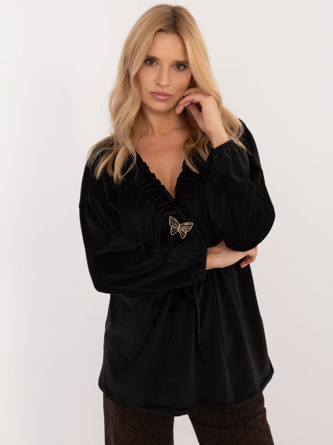 Blouse-DHJ-BZ-19902.49P-black