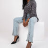 Blouse-DHJ-BZ-6825.56-black-white