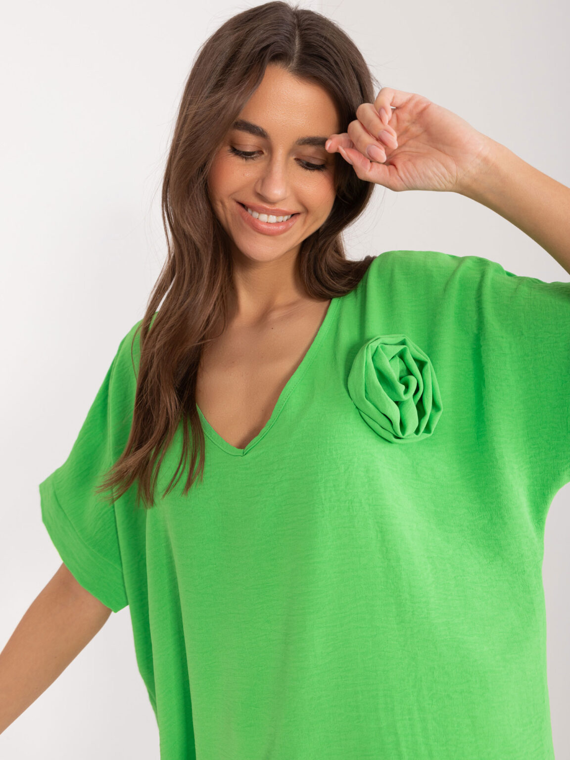 Blouse-DHJ-BZ-8368.02-light green