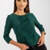 Blouse-LK-BZ-506522.07-dark green