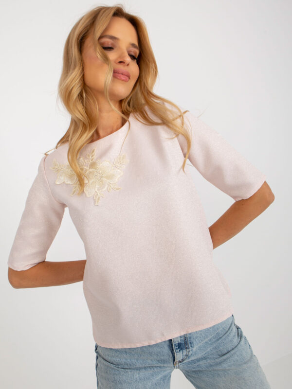 Blouse-LK-BZ-506609.77-light pink