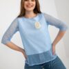 Blouse-LK-BZ-506642.94-light blue