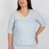 Blouse-LK-BZ-506692.32-light blue