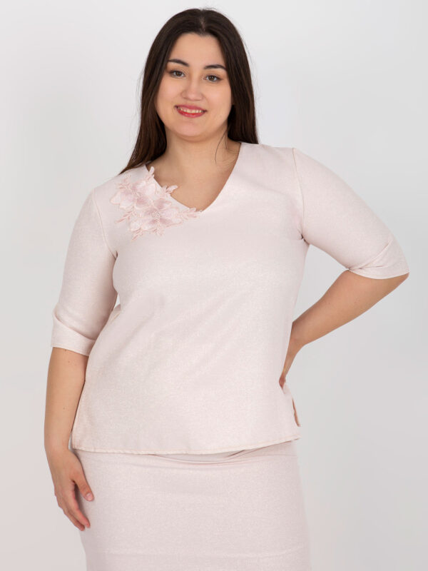 Blouse-LK-BZ-506692.32-light pink