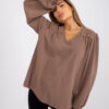 Blouse-LK-BZ-508827.62P-brown