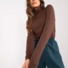 Blouse-LK-BZ-509532.08X-dark brown
