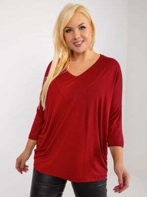 Blouse-RV-BZ-5745.18-burgundy