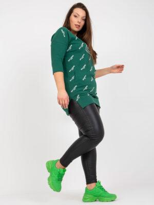 Blouse-RV-BZ-7036.02P-dark green