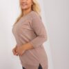 Blouse-RV-BZ-9120.29-dark beige