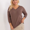 Blouse-RV-BZ-9175.38X-brown
