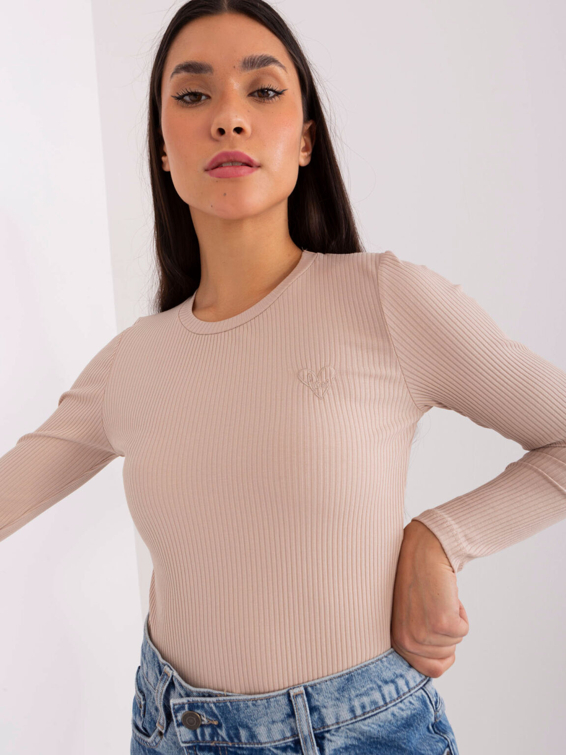 Blouse-RV-BZ-9207.41X-beige