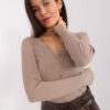 Blouse-RV-BZ-9209.64-dark beige