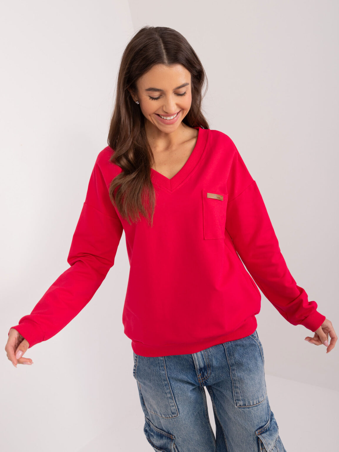 Blouse-RV-BZ-9244.19X-red