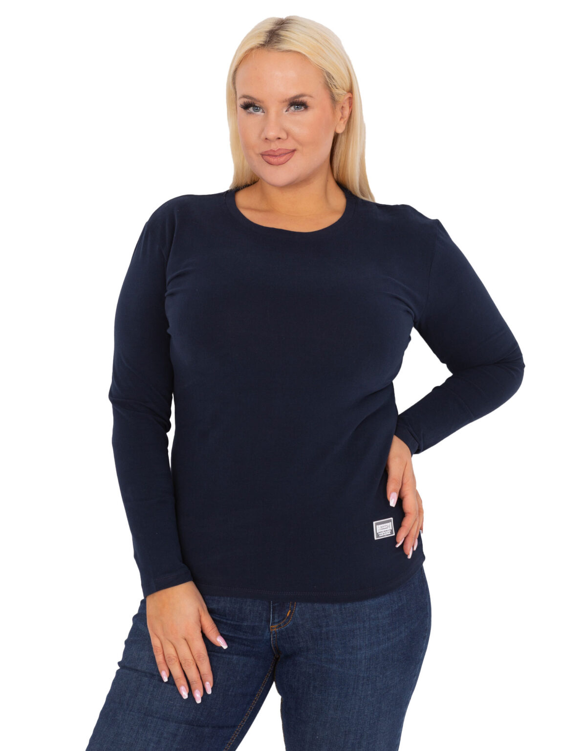 Blouse-RV-BZ-9257.19-navy blue