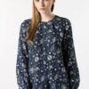 Blouse - Tommy Hilfiger GIGI SILK BLOUSE LS blue