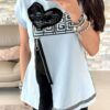Blouse blue By o la la axp0648. R34