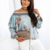 Blouse blue Cocomore cmgBL1287.R34