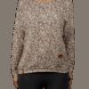 Blouse white-brown mi... mi 996.R41