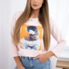 Blouse with 3D graphics