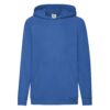 Blue Fruit of the Loom Kids Hoodie