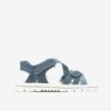 Blue Girls' Suede Sandals Richter - Girls