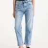Blue Ladies Straight fit Replay Leony - Ladies