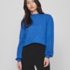 Blue Ladies Sweater VILA Ril - Women