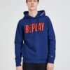 Blue Men's Hoodie Replay - Men