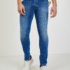 Blue Mens Slim Fit Jeans Jeans Chepstow - Men