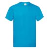 Blue Men's T-shirt Original Fruit of the Loom