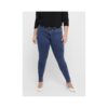 Blue Push Up Skinny Fit Jeans ONLY CARMAKOMA Thunder - Women
