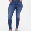 Blue Skinny Fit Jeans ONLY CARMAKOMA Laola - Nők