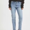 Blue Straight Fit Jeans VILA Stray - Women