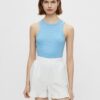 Blue Tank Top Pieces Taya - Women's